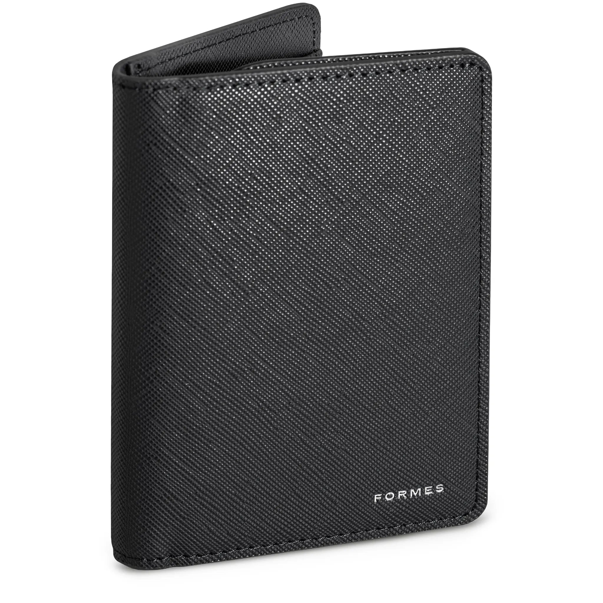 Front Side View of Formes Dayfold Nero Card Wallet